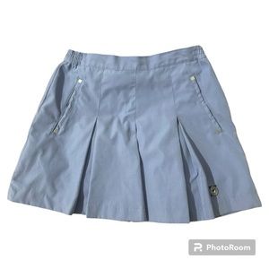 Jaime Sadock A-line Wide Pleats Pockets Skirt
